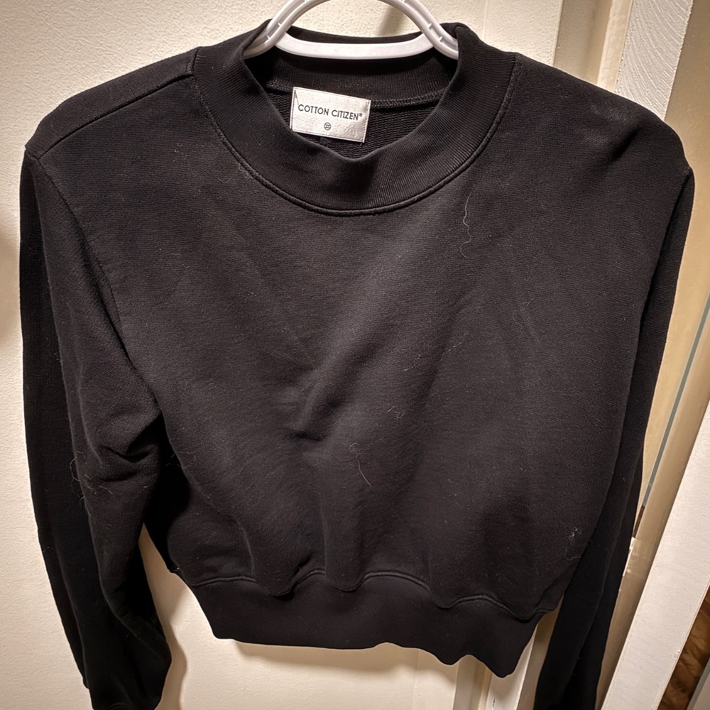 Cotton Citizen Classic Black Crewneck